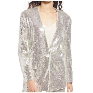 NWT! Open Edit - Sequin Blazer